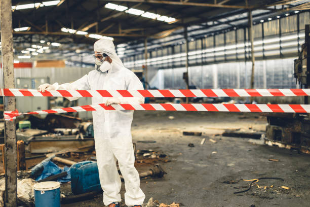 Professional Drug Lab Cleanup technician working in Gresham, NE